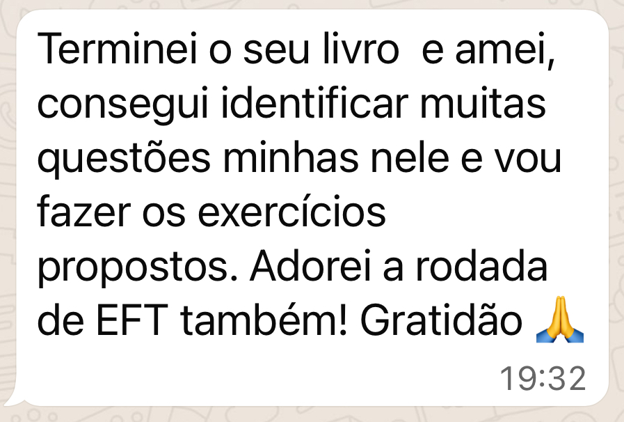 Feedback de leitora