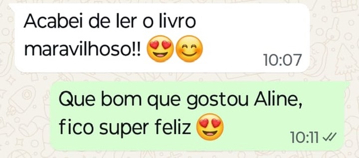 Feedback de leitora