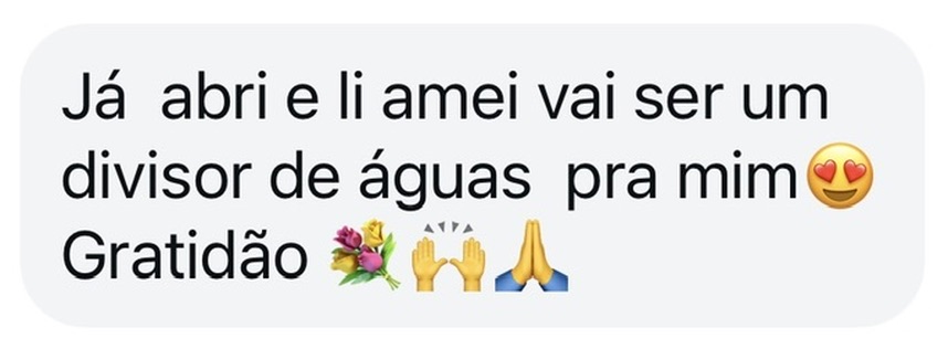 Feedback de leitora